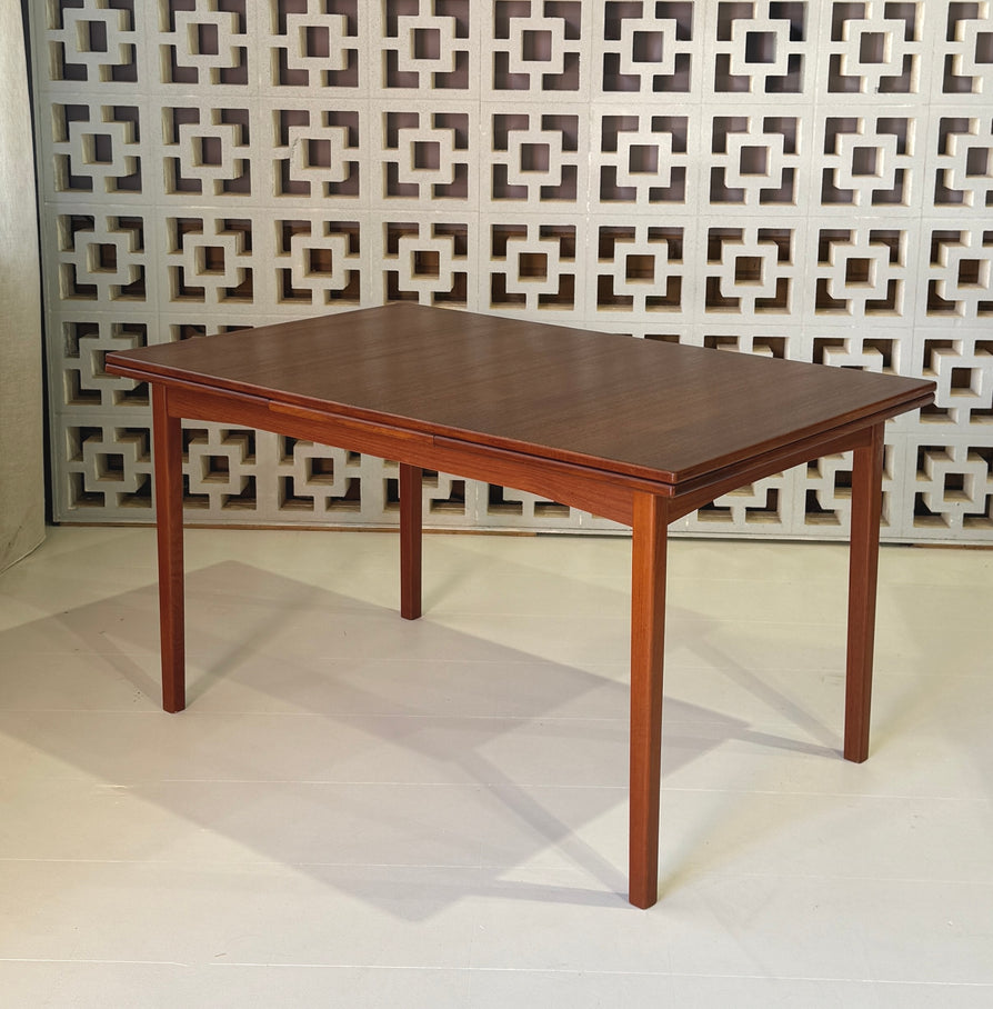Swedish Extension Dining Table in Teak