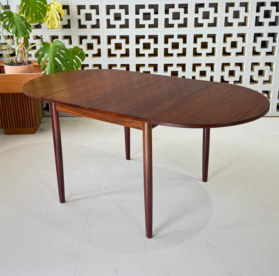 Danish Extension Dining Table in Rosewood