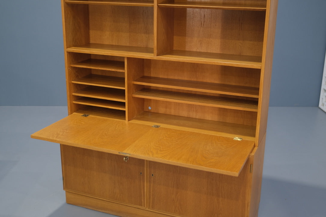 Poul Hundevad Wall Unit / Desk in Oak