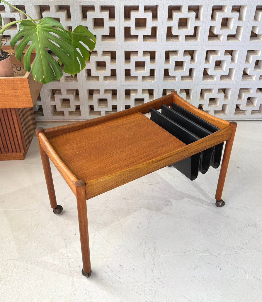 Mid-Century Magazine Trolley