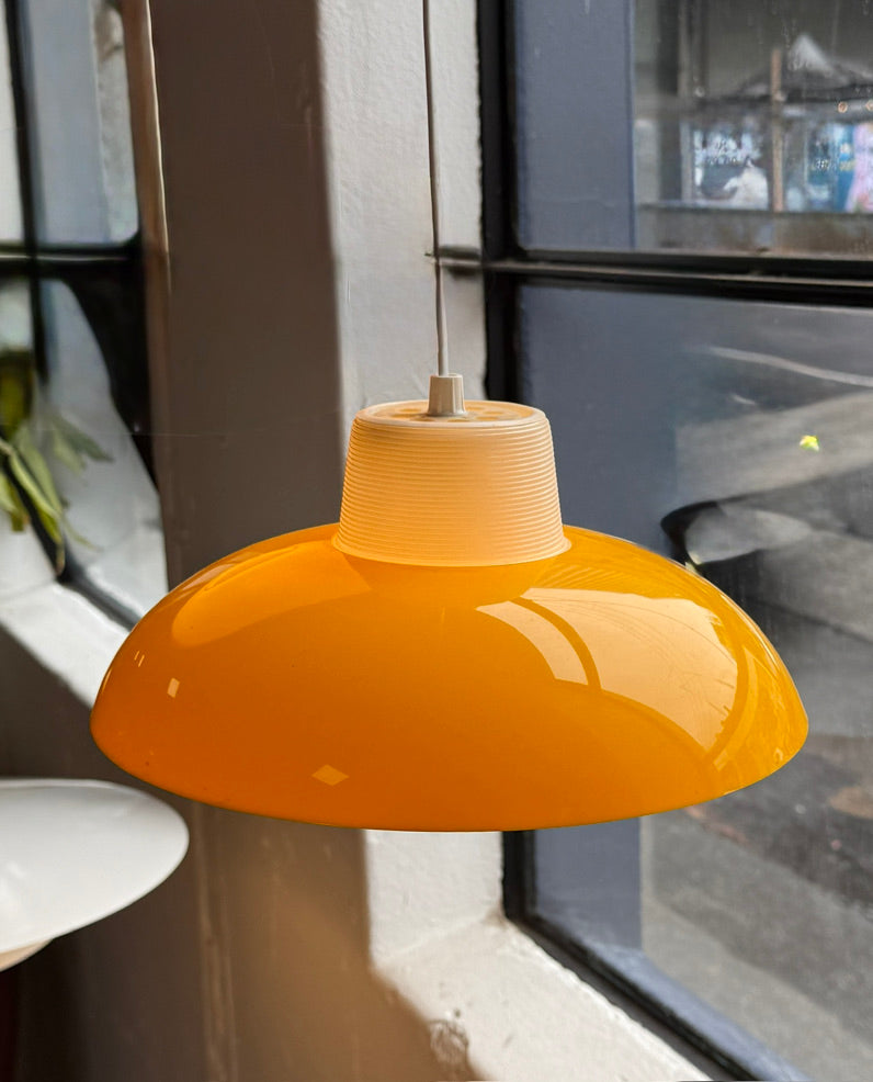 Mid-Century Pendant in Mustard