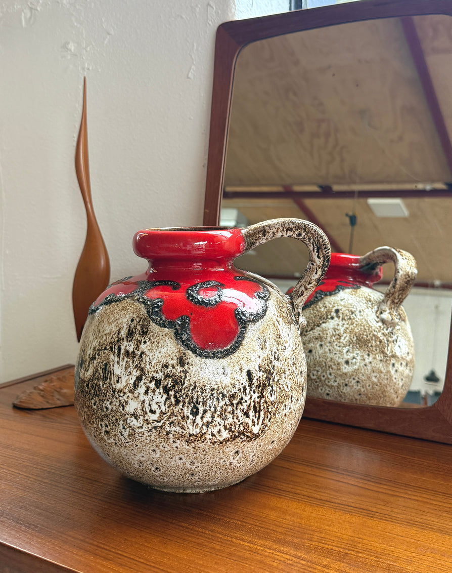 Fat Lava West German Vase - Scheurich