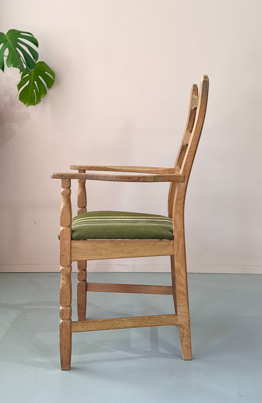 Pair of Henning Kjærnulf Highback Armchairs