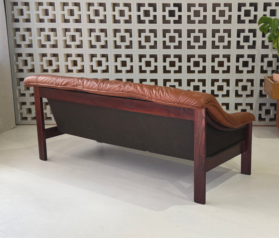 1980s Danish Three Seater Sofa