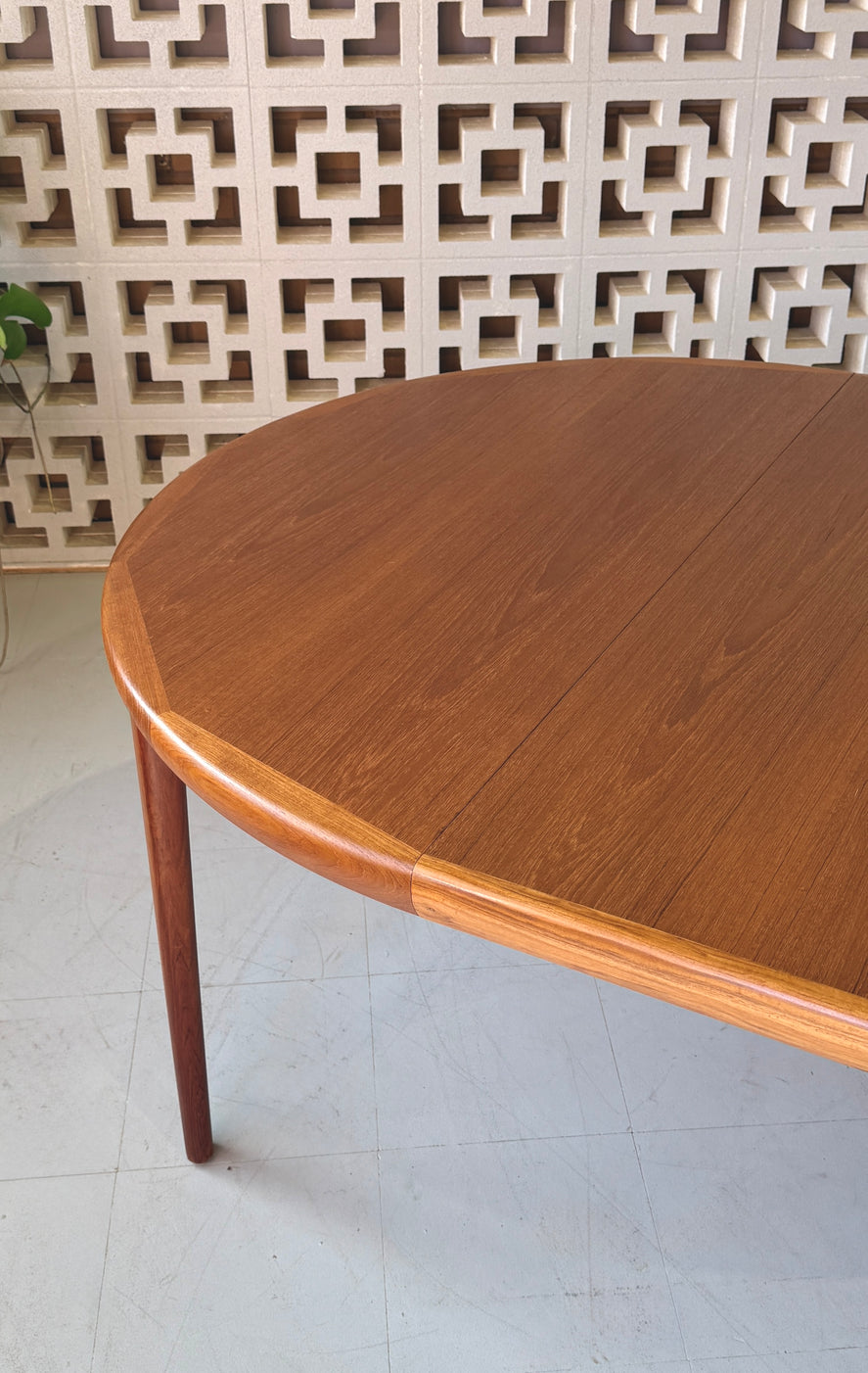 VV Møbler Danish Extension Dining Table in Teak