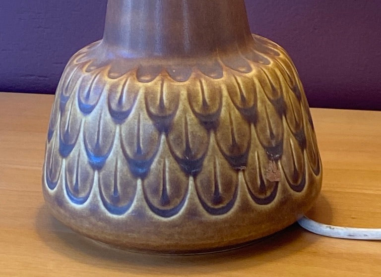 Danish Stoneware Table Lamp