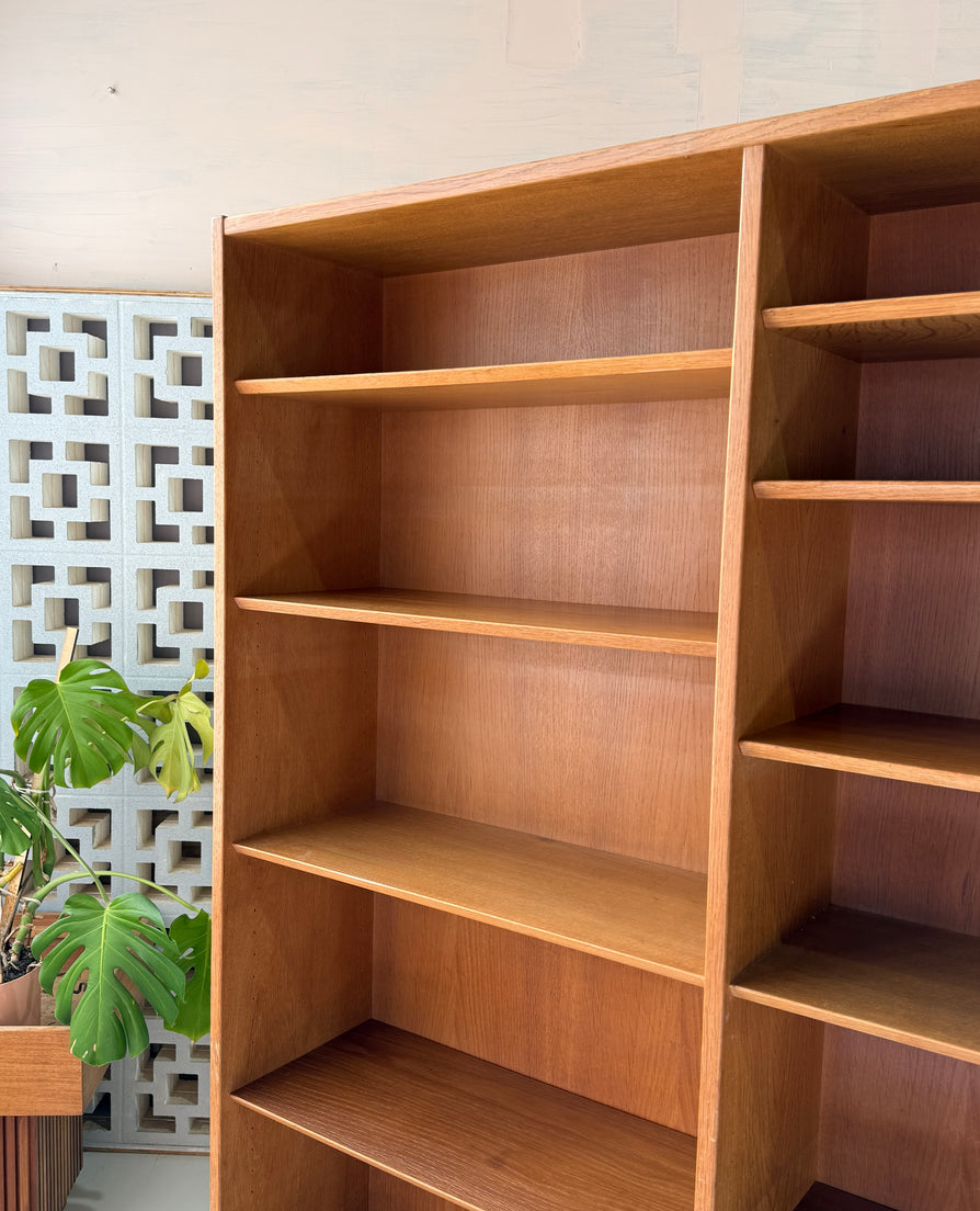 Large Carlo Jensen for Hundevad Bookcase in Oak