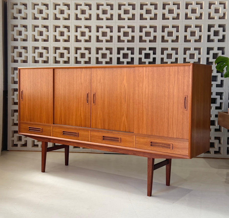 Danish Highboard in Teak