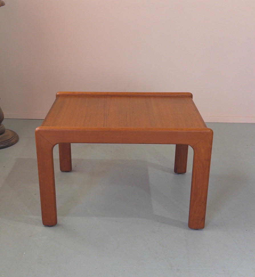 Mid-Century Corner Table in Teak