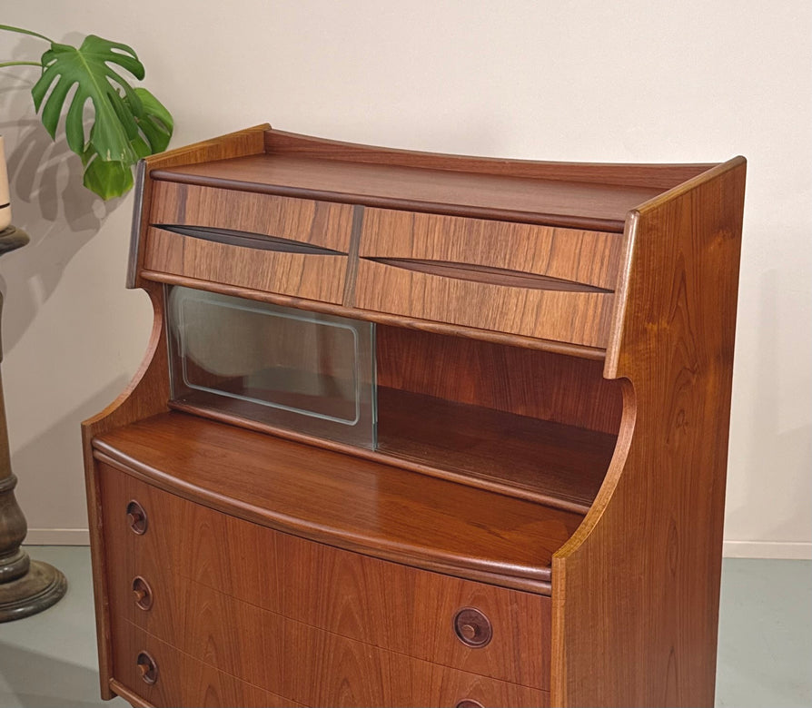 Danish Secretaire / Bureau in Teak