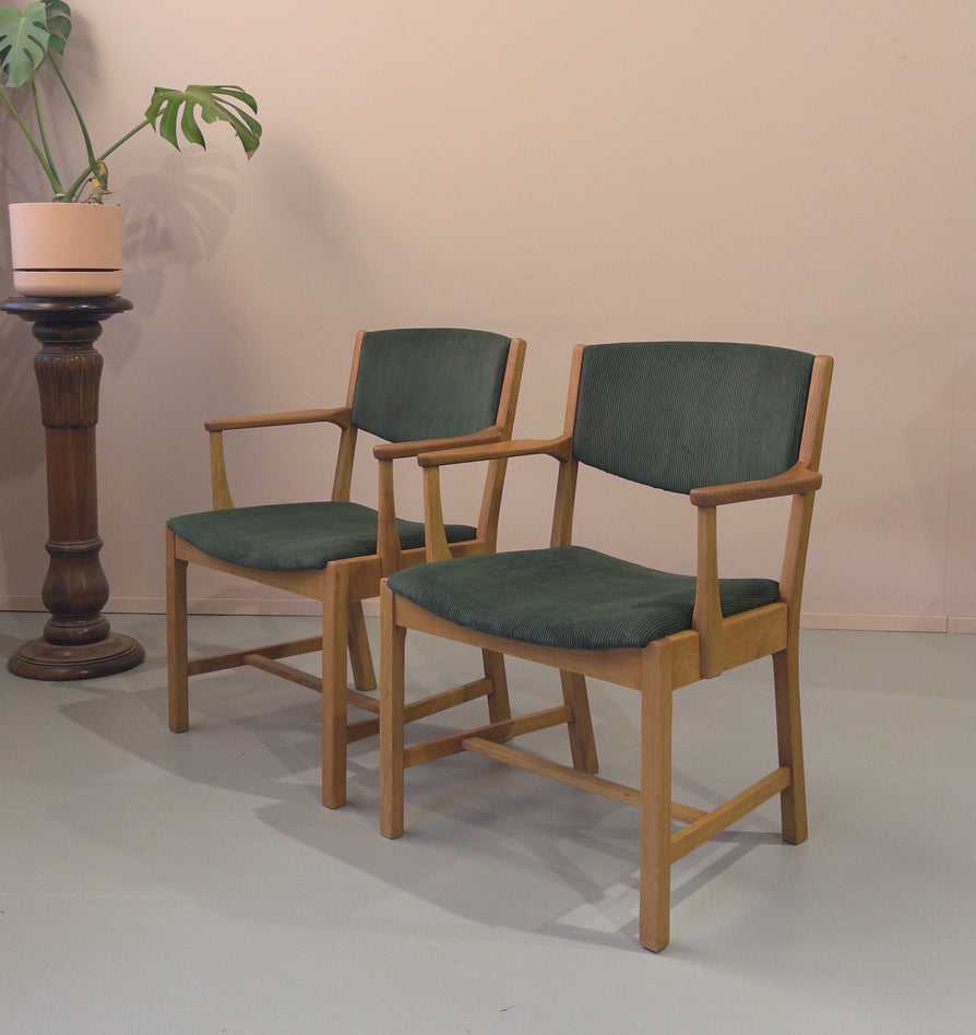 Erik Kirkegaard for SKM Armchair in Teak & Oak