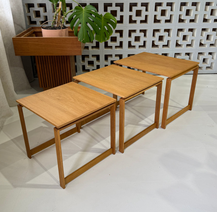 Kurt Østervig Nest of Tables in Oak
