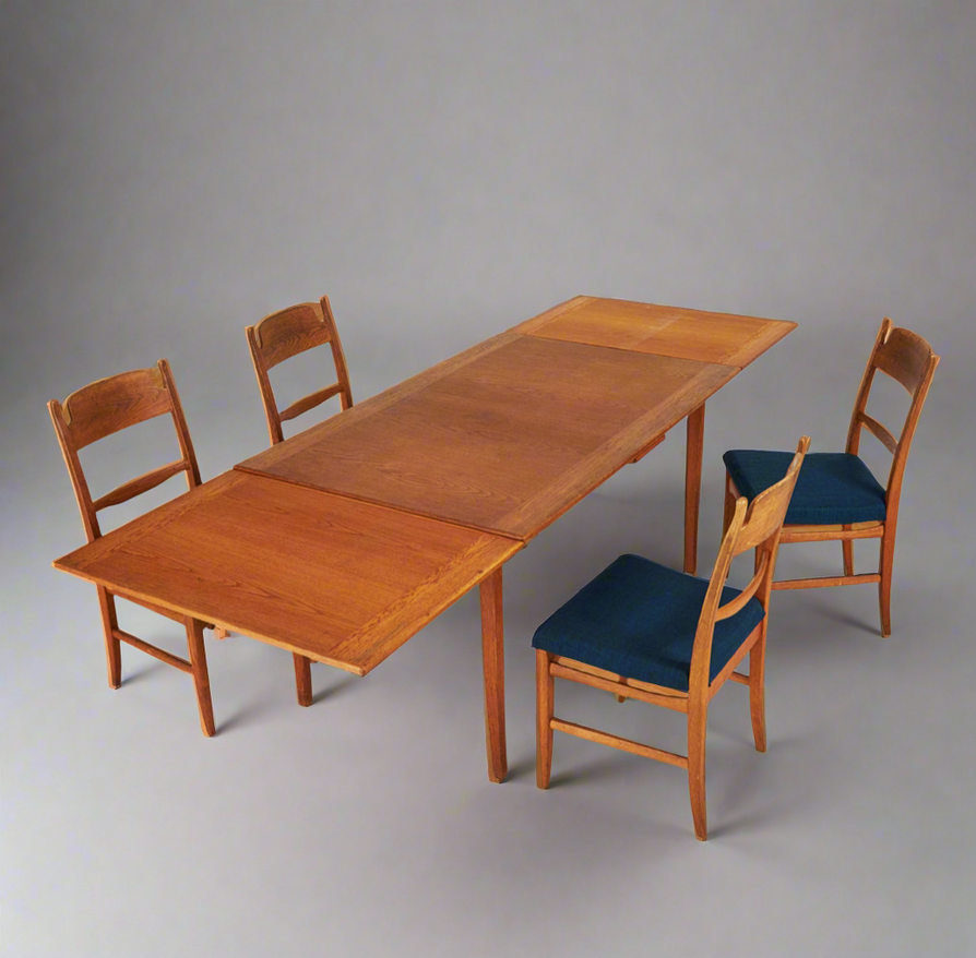 Carl Malmsten Dining Suite in Oak