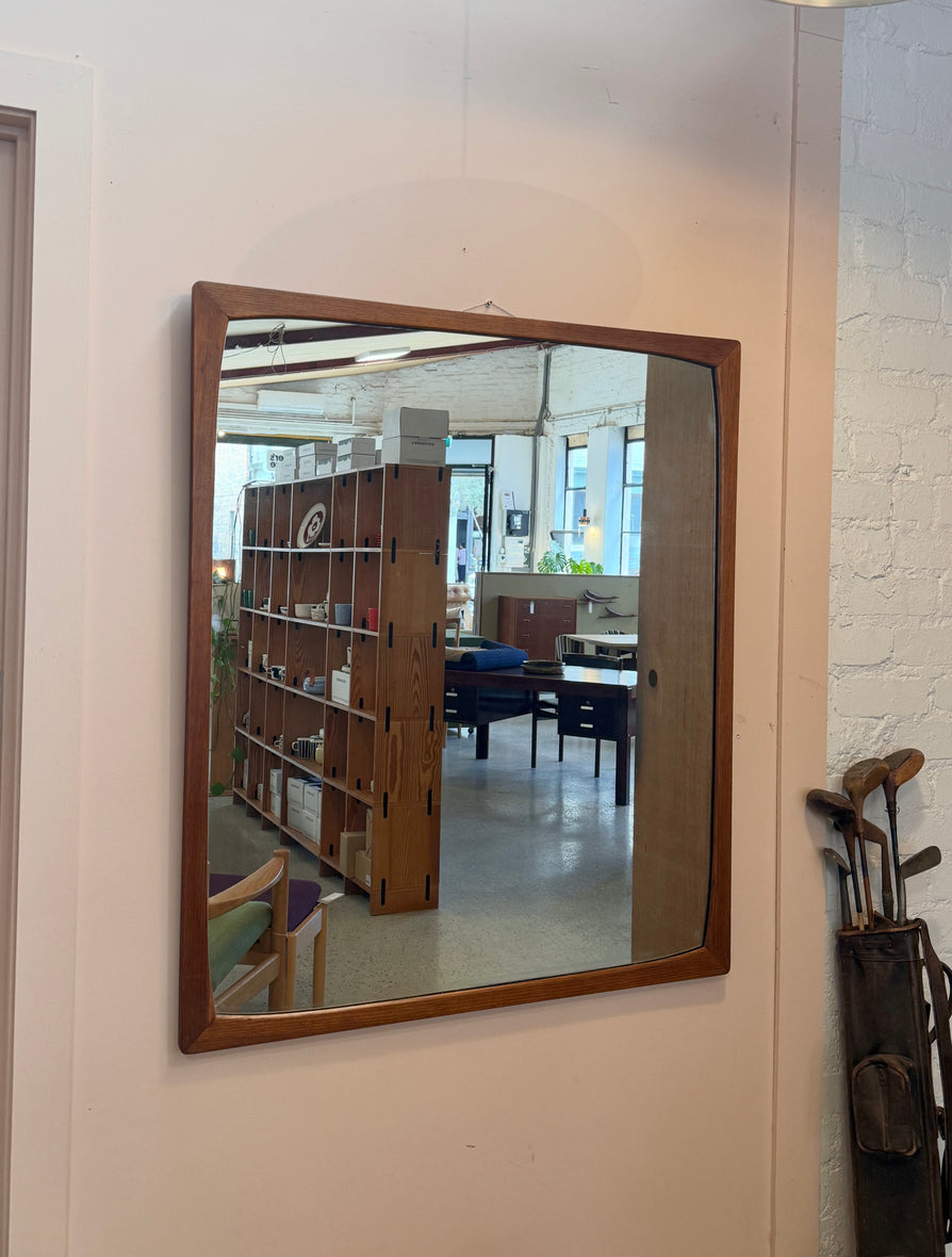 Large Mid-Century Wall / Mantle Mirror