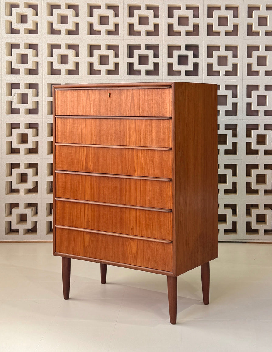 Danish Tallboy in Teak