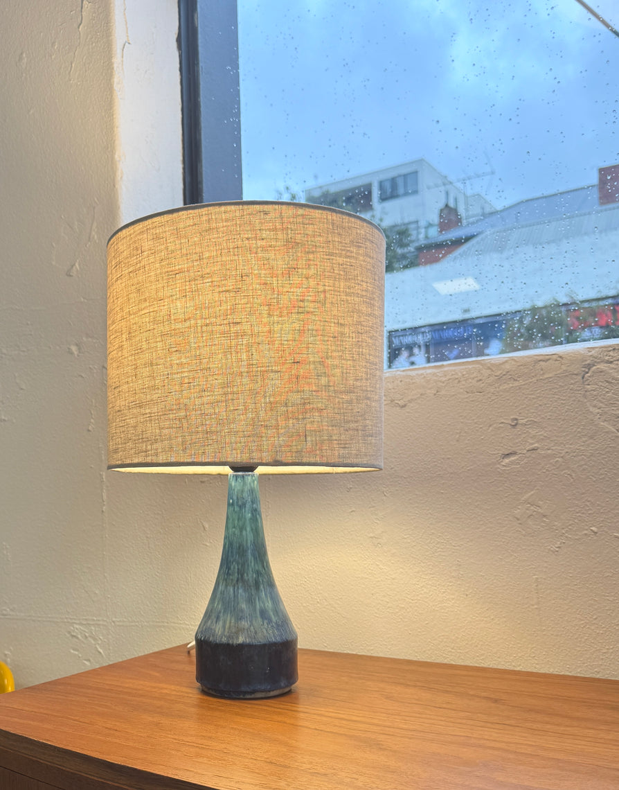 Danish Stoneware Table Lamp