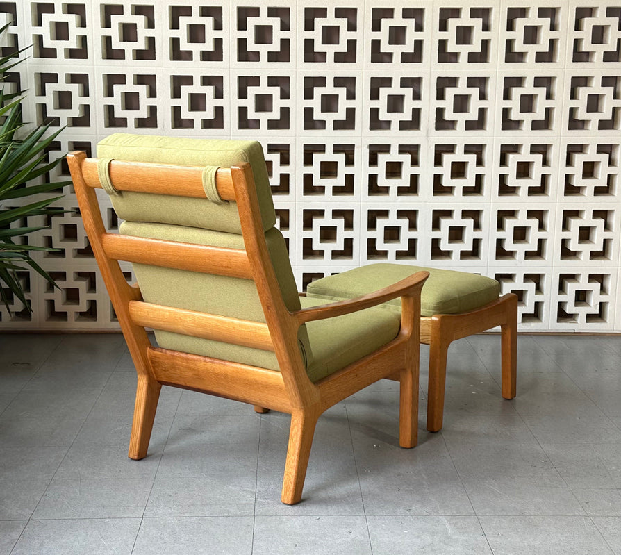 Juul Christensen Lounge Chair and Footstool