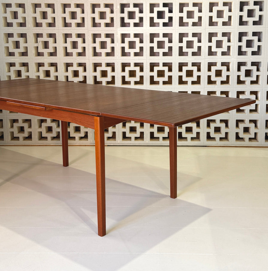 Swedish Extension Dining Table in Teak