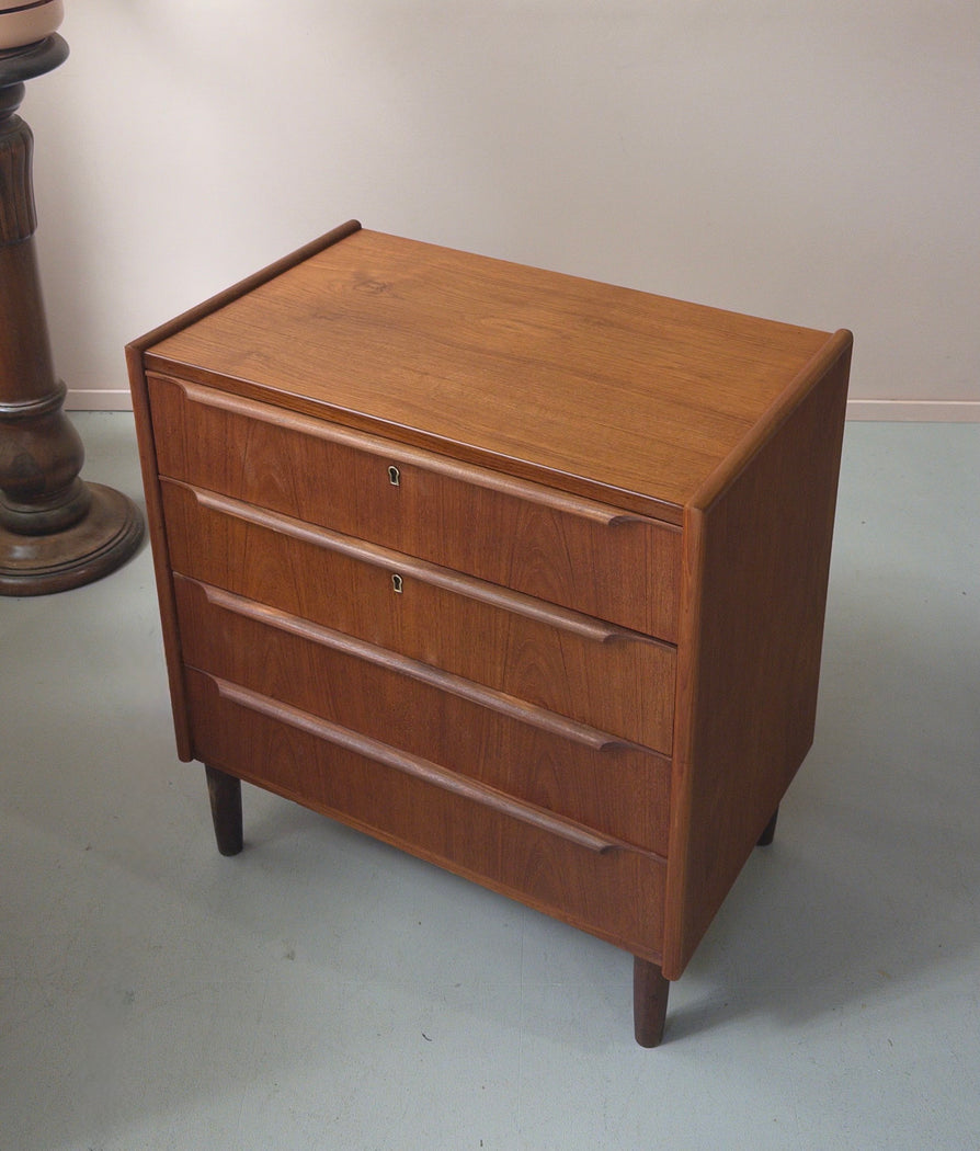 Danish Chest of Drawers in Teak