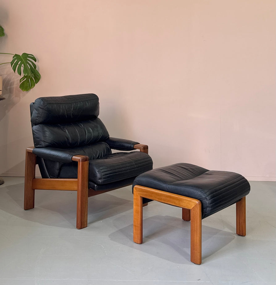 Gerald Easden for Module Lounge Chair & Footstool