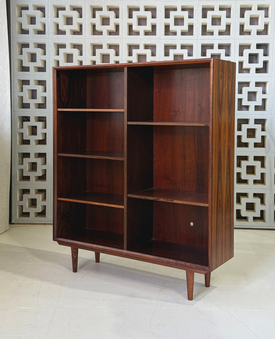 Danish Bookcase in Brazilian Rosewood