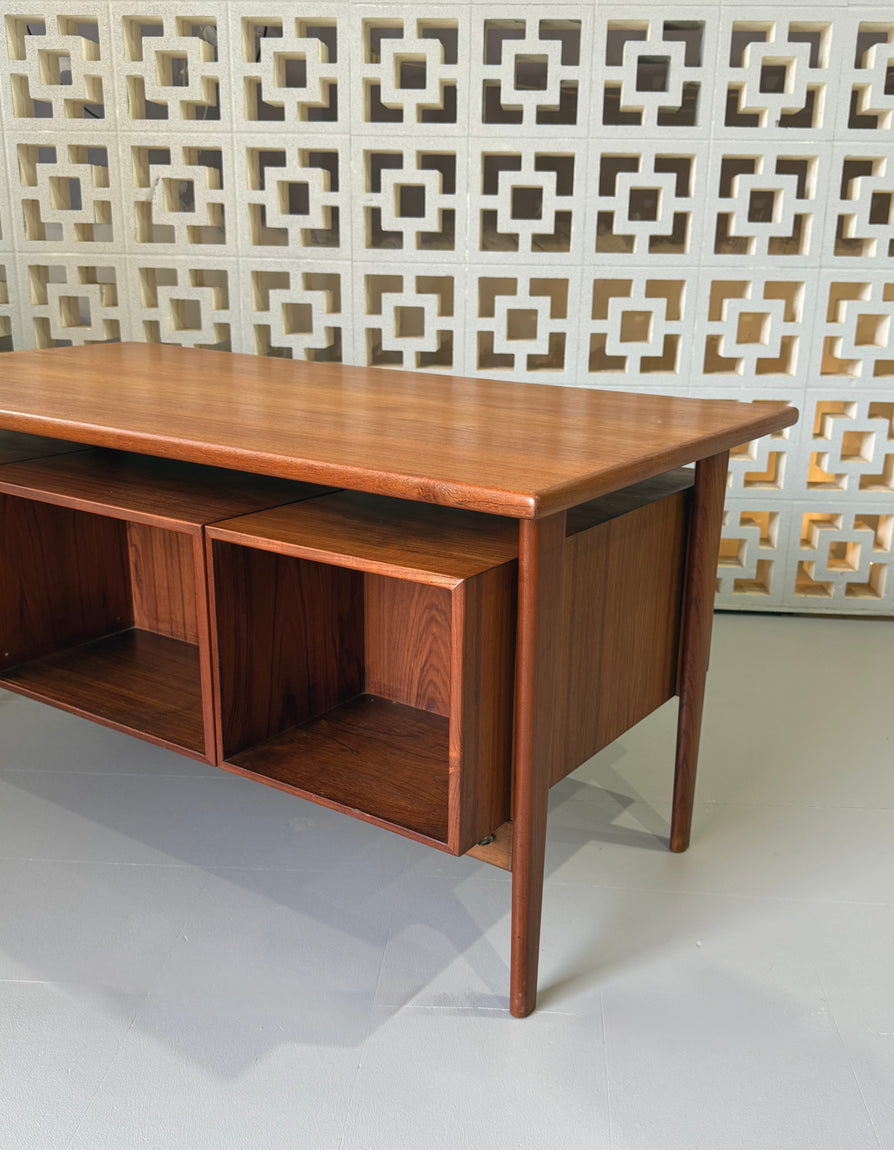 Kai Kristiansen Writing Desk in Teak