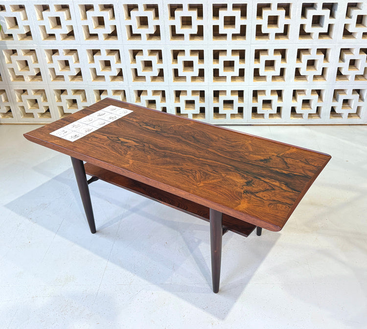 Danish Coffee Table in Rosewood