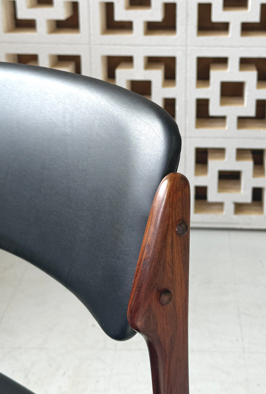 Six Erik Buch Model 49 Dining Chair in Rosewood