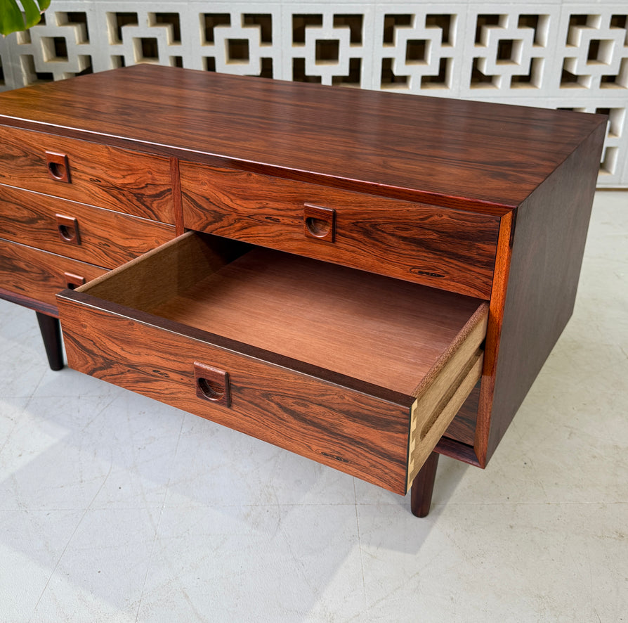 Danish Chest of Drawers by Brouer in Cocobolo