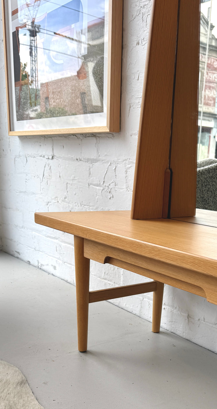 Kurt Østervig “Paris” Entrance / Hall Mirror Set in Oak