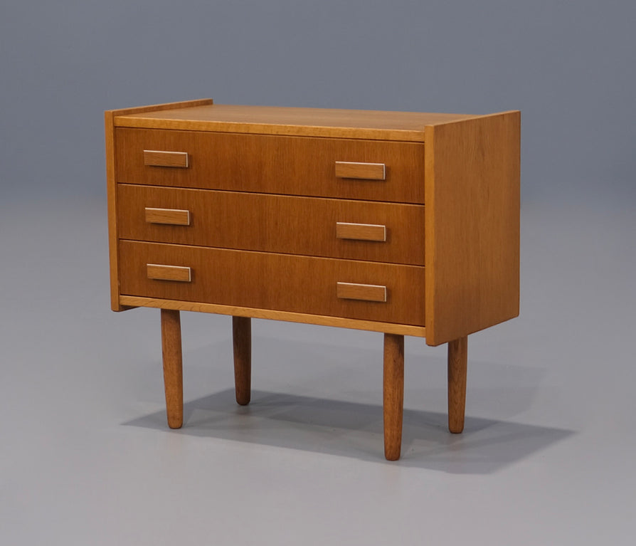 Danish Small Chest of Drawers / Bedside Table