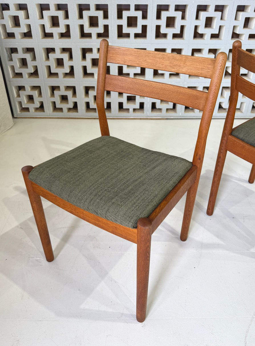 Four Poul Volther J61 Dining Chairs