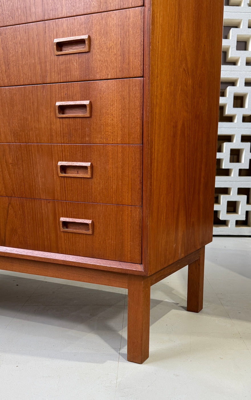 Kurt Østervig Chest of Drawers in Teak