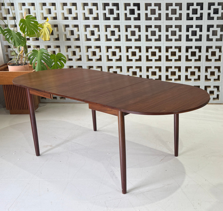 Danish Extension Dining Table in Rosewood
