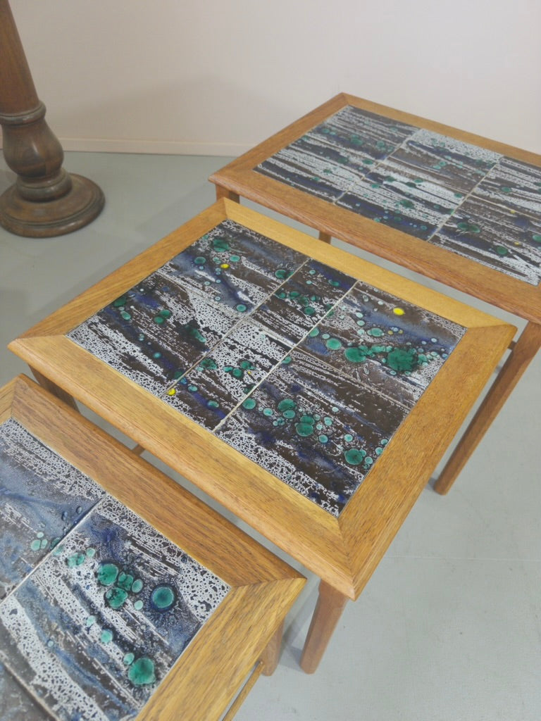 Henning Kjærnulf Nest of Tables in Oak