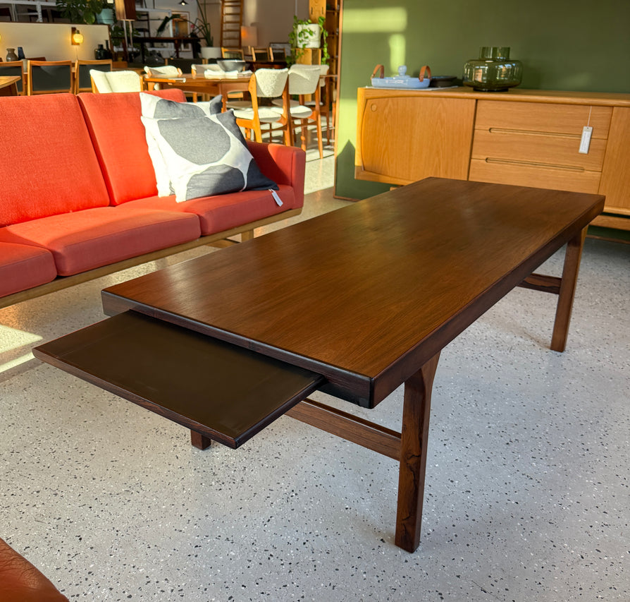 Danish Coffee Table in Rosewood by Dyrlund