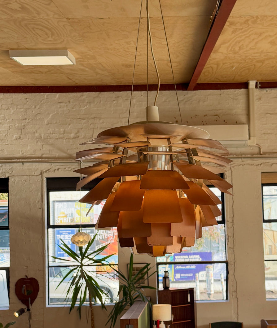Louis Poulsen Artichoke Pendant in Copper