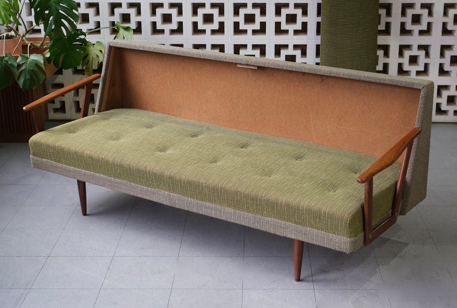 Danish Sofa Bed in Original Wool