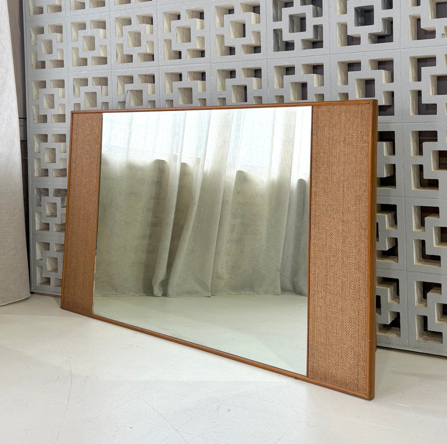Very Large Mid-Century Wall Mirror