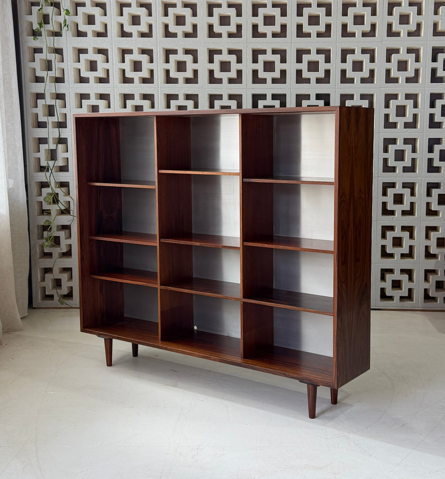 Large Danish Bookcase in Rosewood