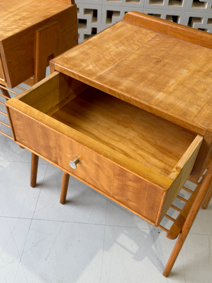 Pair of Mid-Century Bedside Tables