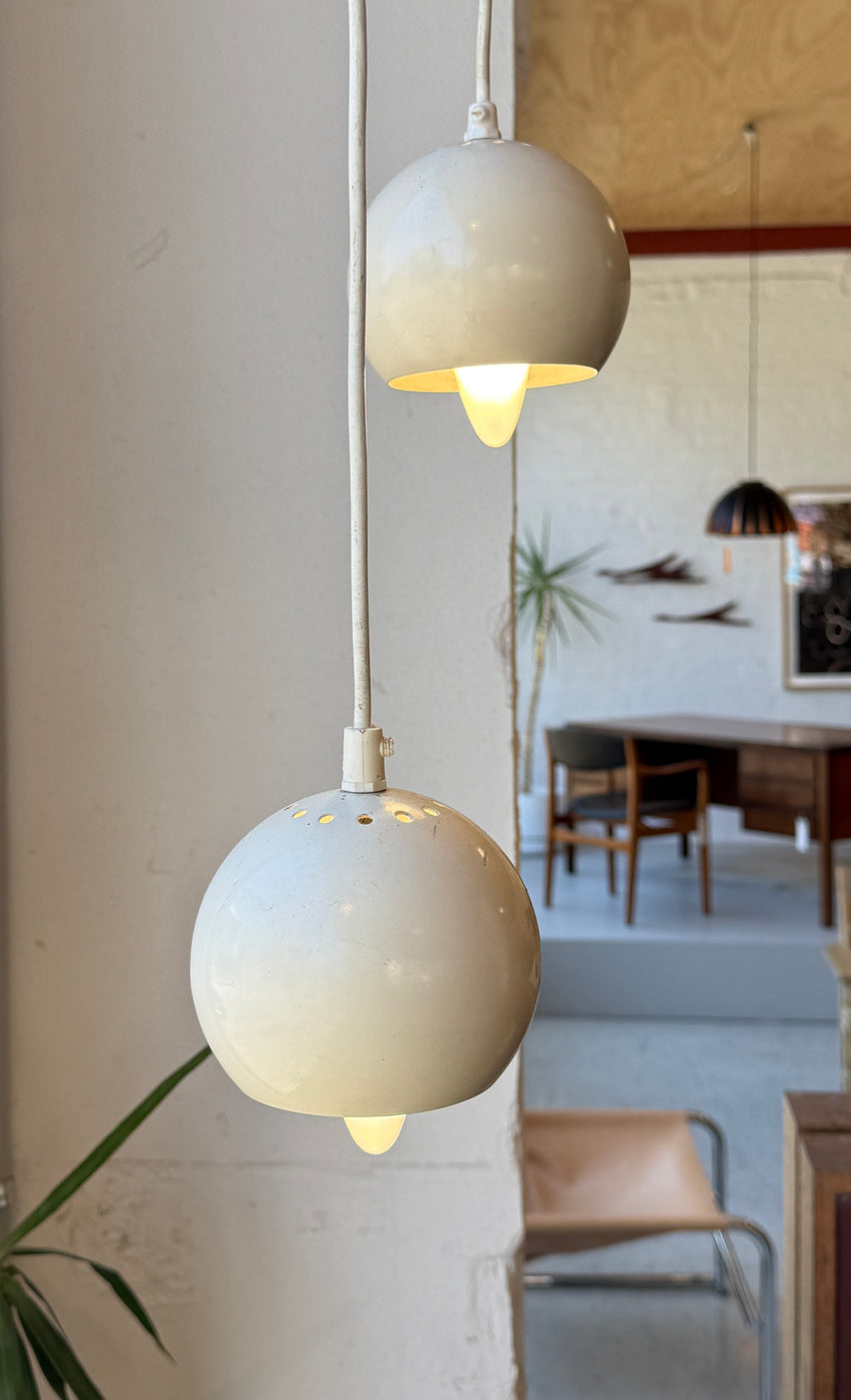 Pair of Verner Panton Topan Pendants