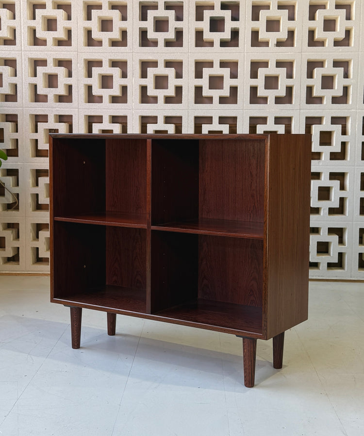 Small Danish Bookcase in Rosewood