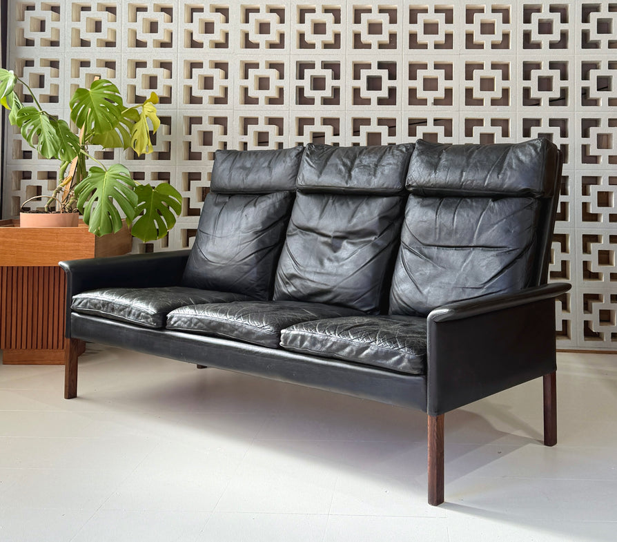 Hans Olsen Model 500/3 High-Back Sofa