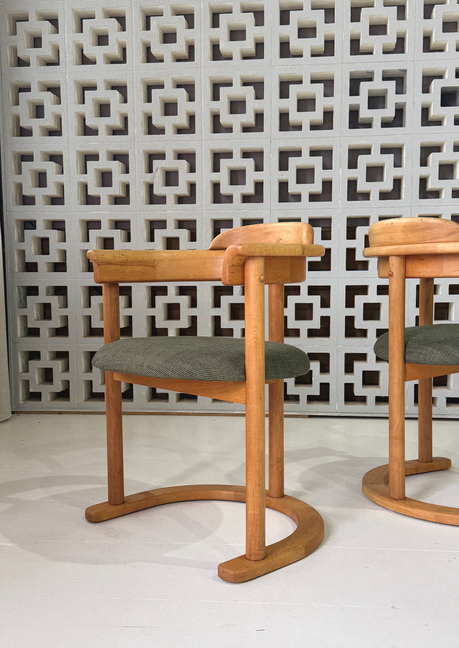 Four 1980s Austrian Dining Chairs