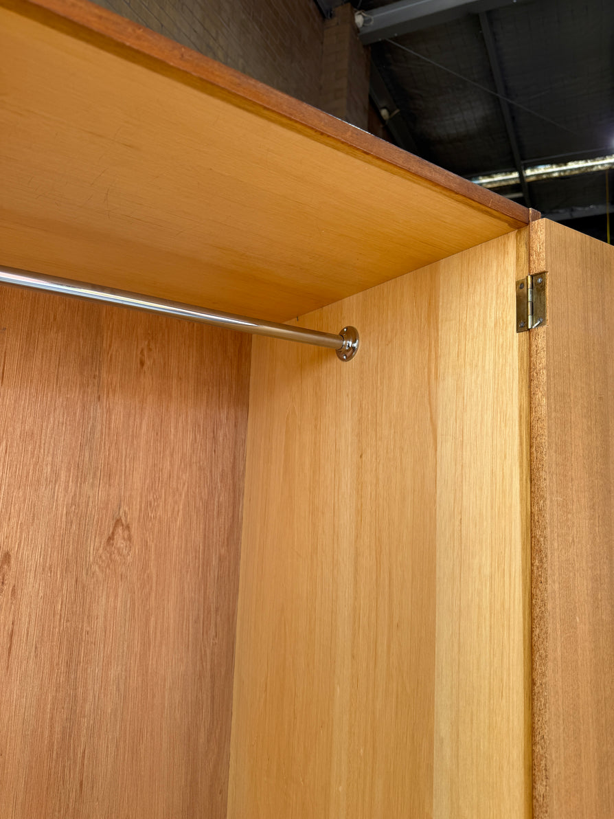 Mid-Century Wardrobe in Teak