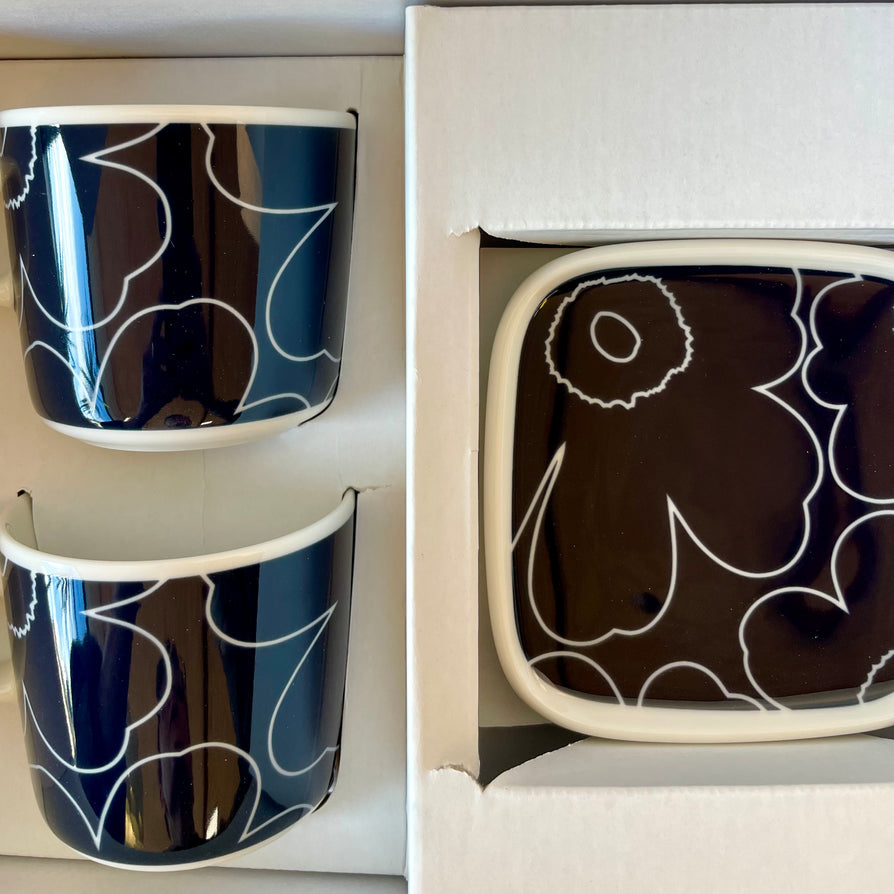 Oiva / Piirto Unikko Cup And Plate Set