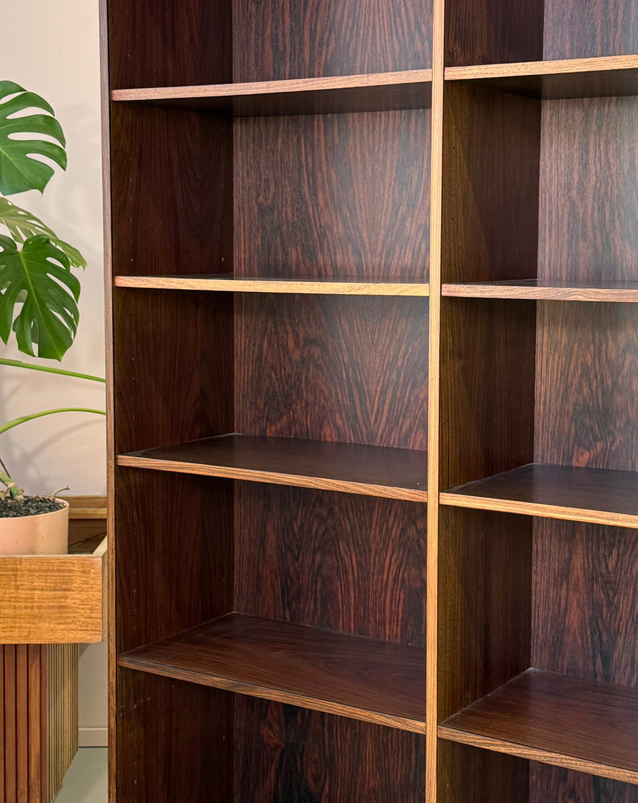 Large Danish Bookcase in Rosewood