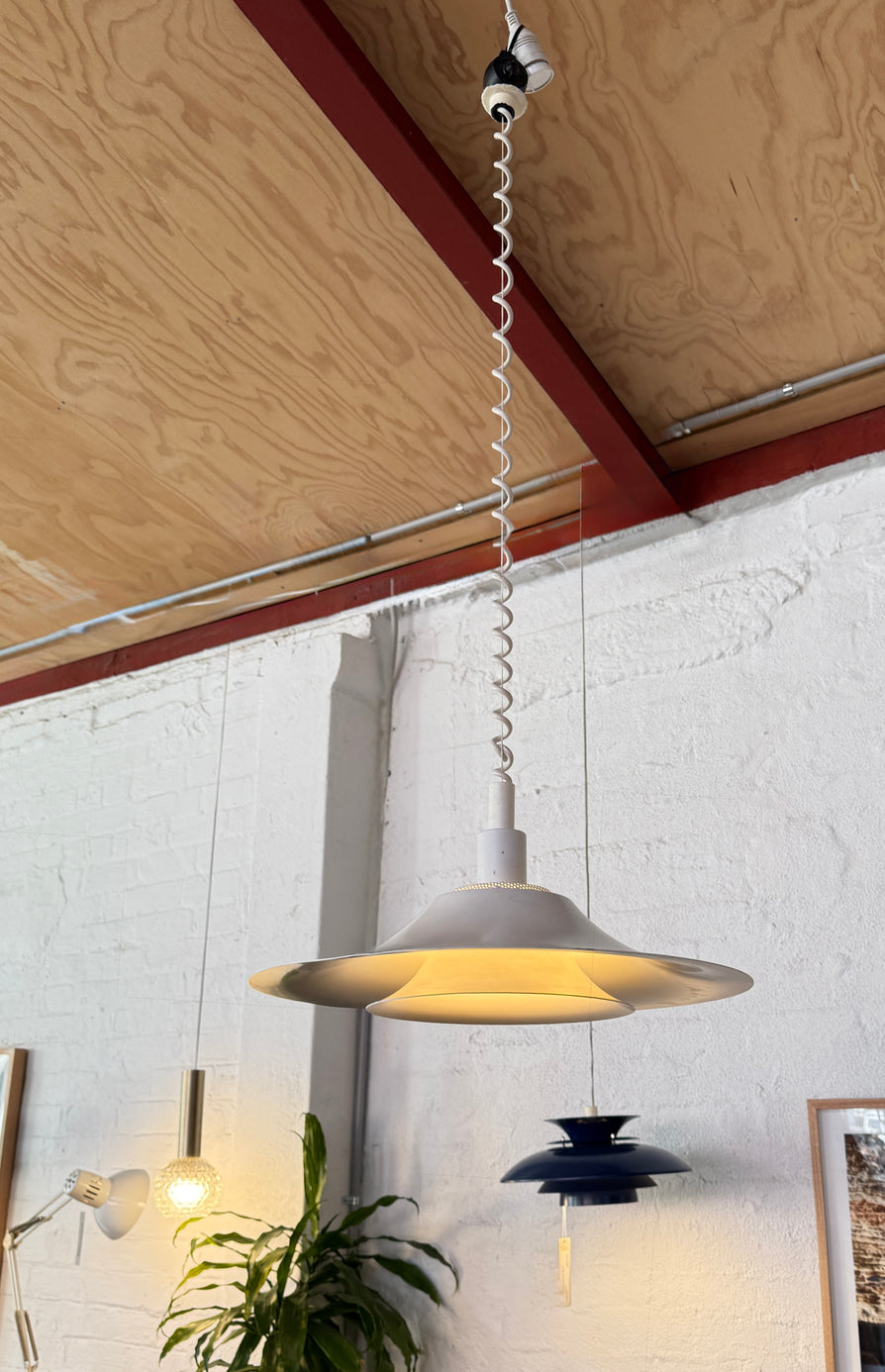 Jeka Metalryk Pendant in White