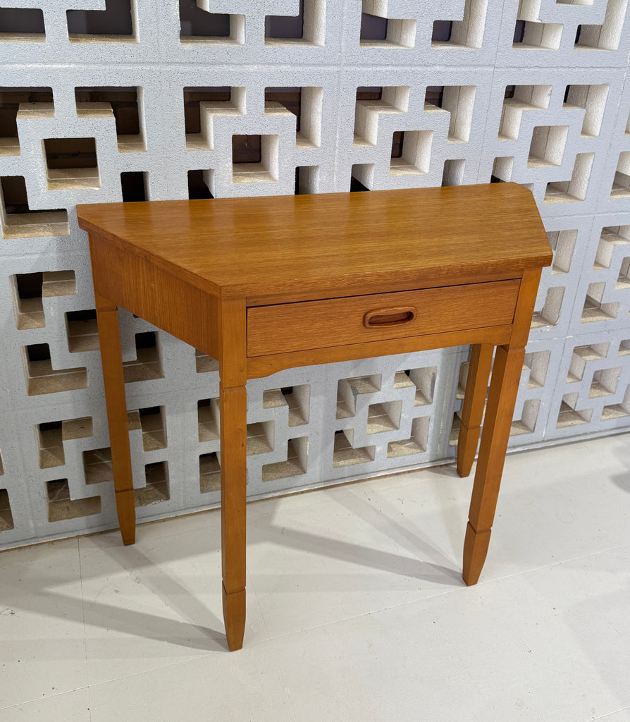 Mid-Century Hall Table in Teak